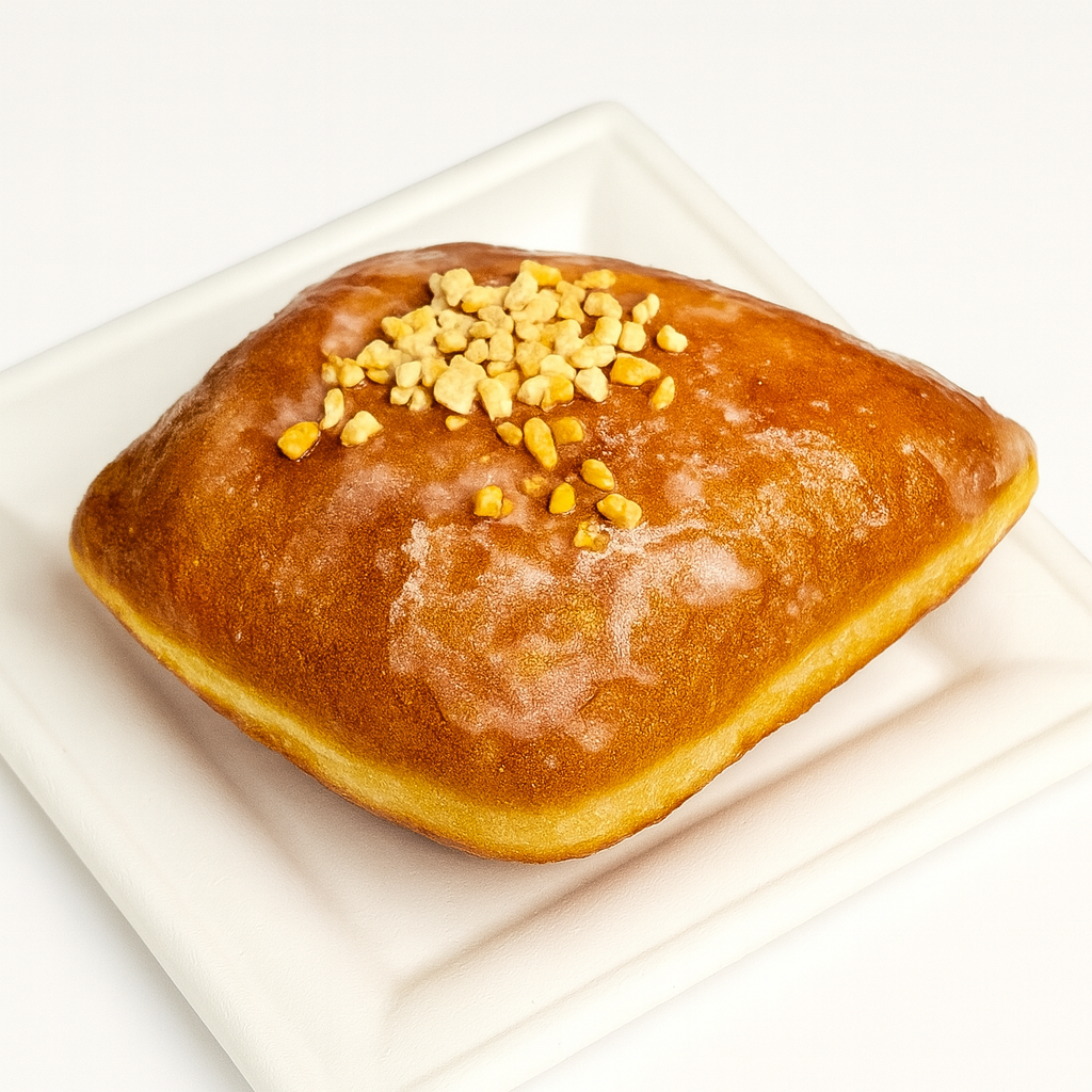 Rzemieślnicze pączki z trójkątnym kształtem w Pączitto